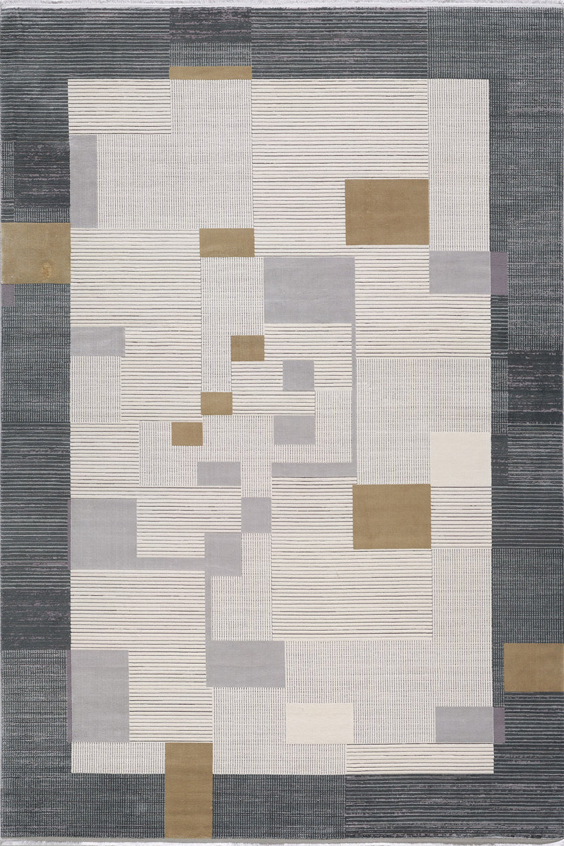 Squared Puzzle Contemporary Halı