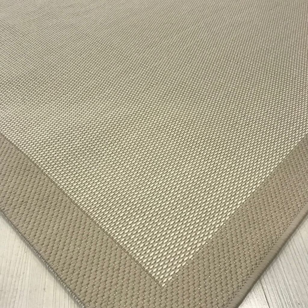 Jüt Sisal Bej Makine Halısı