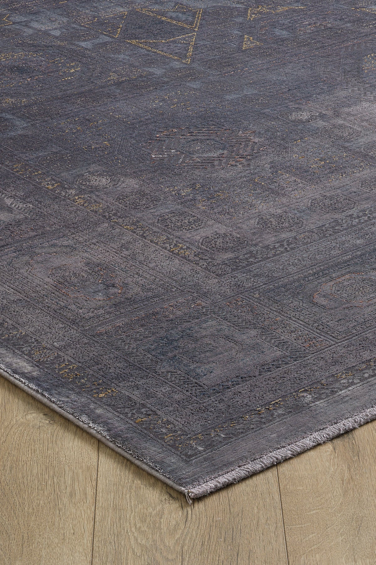 Gordion - Beryl Kendinden Saçaklı Modern Halı