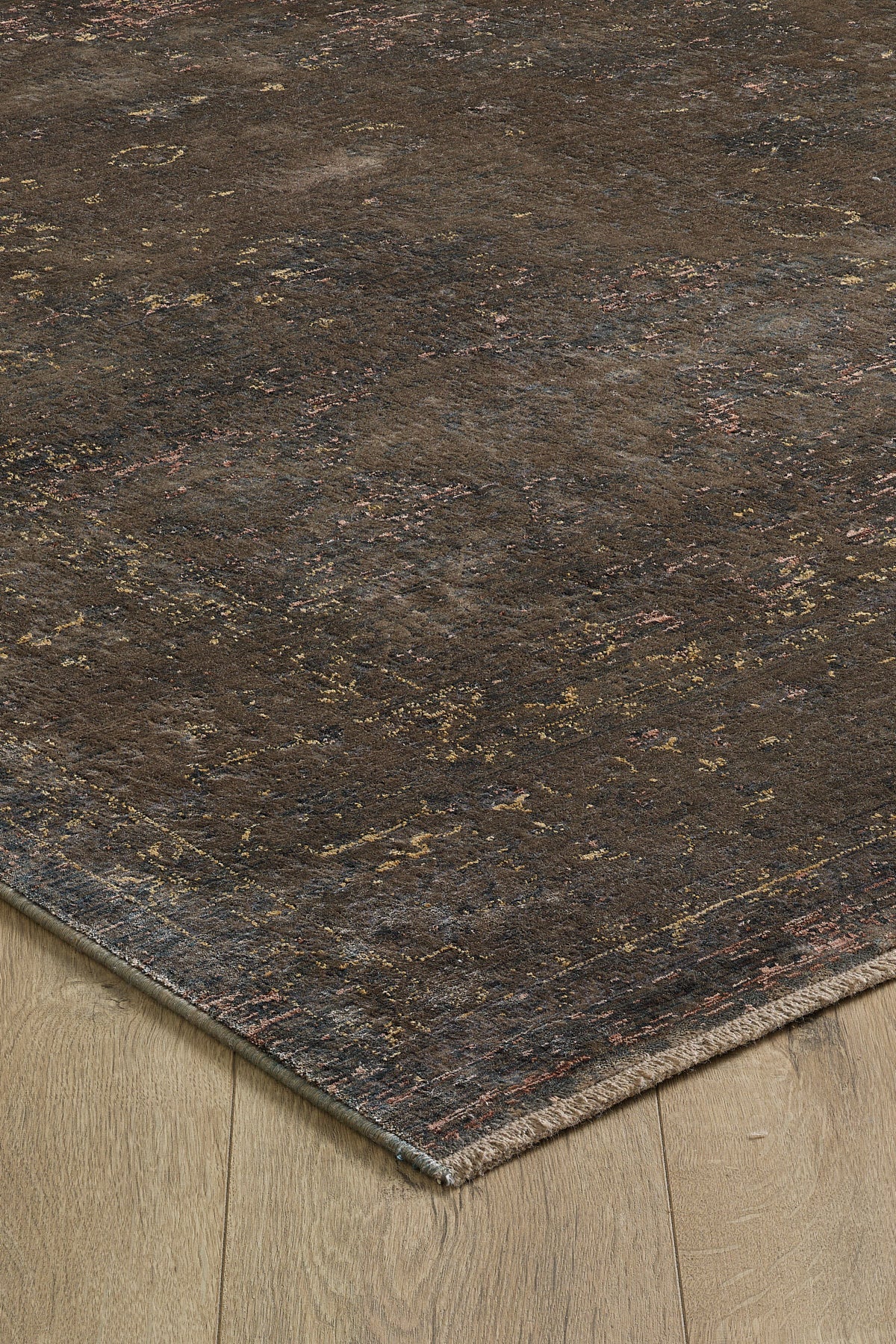 Gordion - Cotta Kendinden Saçaklı Modern Halı