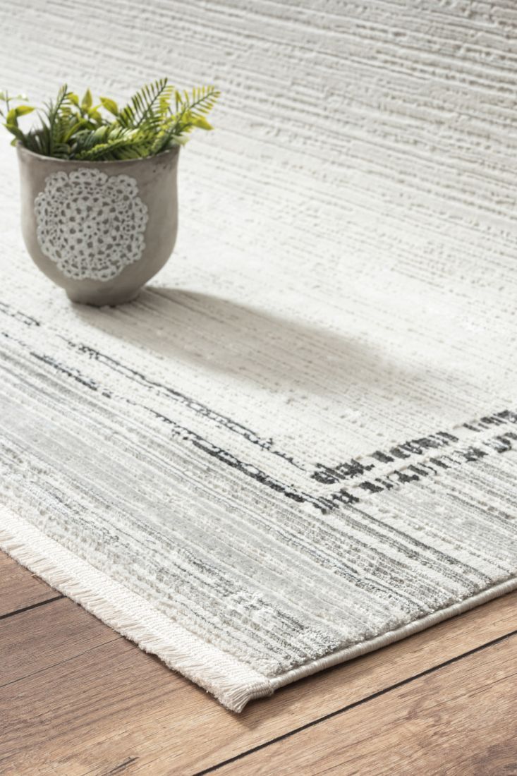 Terra - Lavendula Modern Klasik Çerçeveli Halı